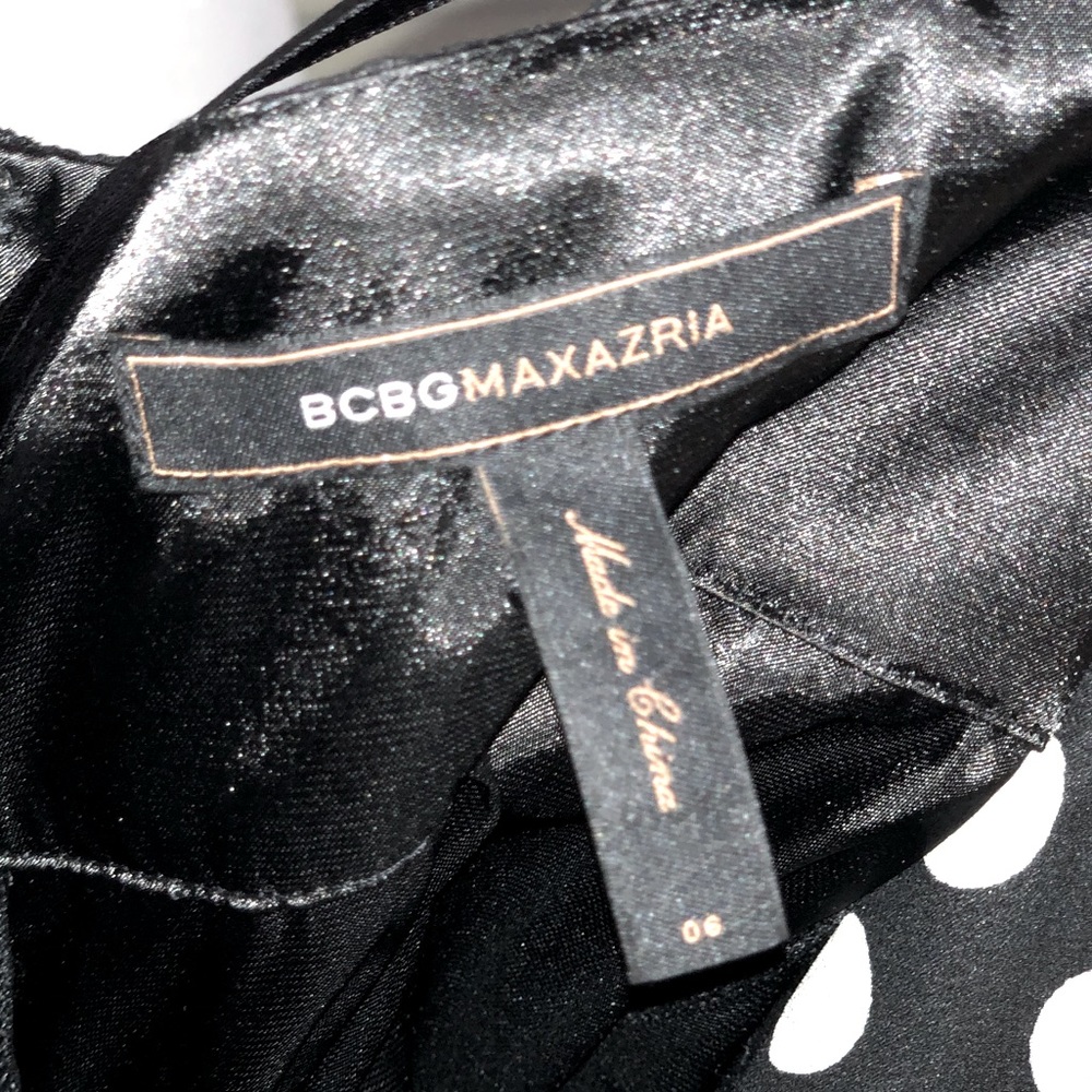 BCBG MAX AZRIA Polkadot Halter Dress - Picture 8 of 13